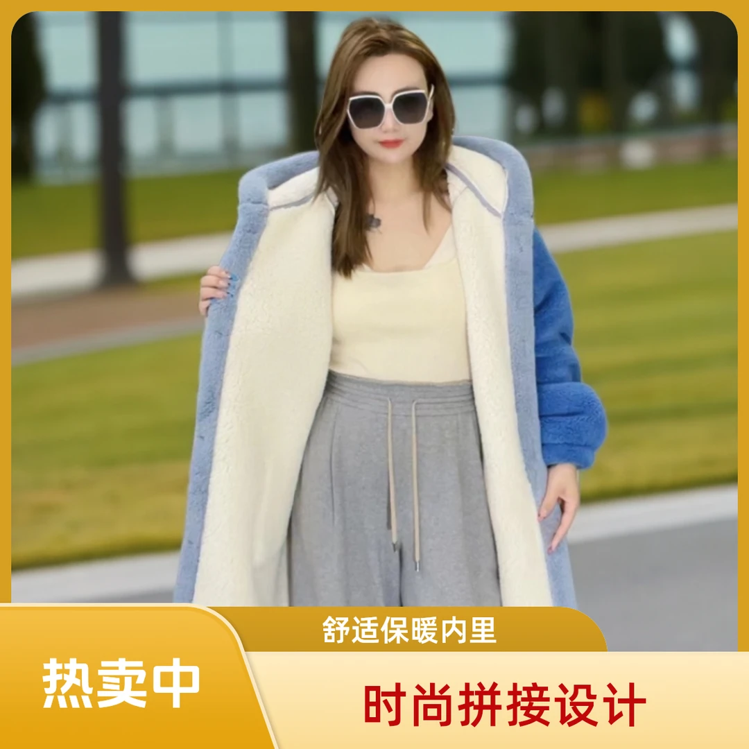 2024爆款双层睡衣冬天时尚舒适冬季连帽可外穿家居服男女同款