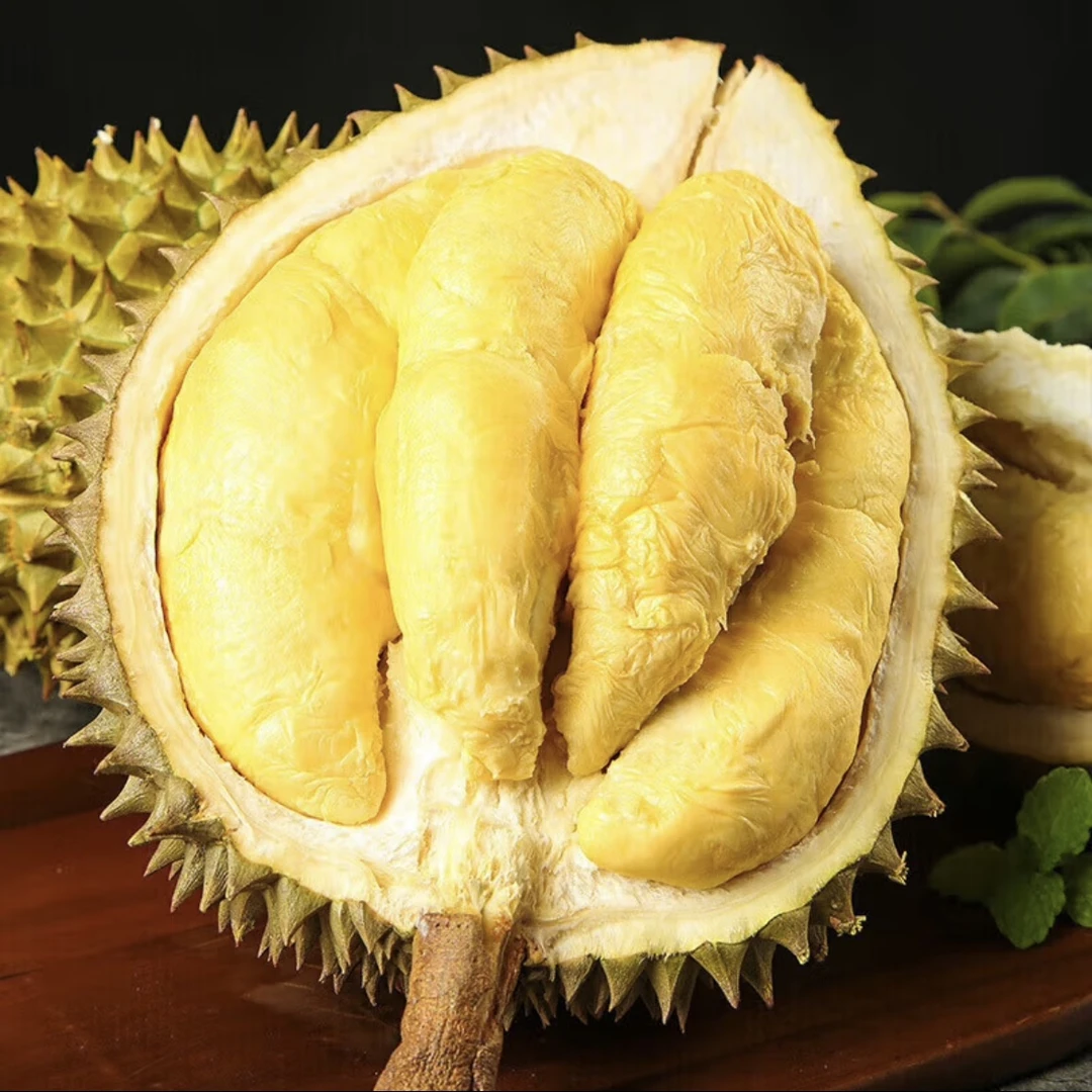 新鲜榴莲夹生/湿包/特价3-6斤（核小）金枕泰国