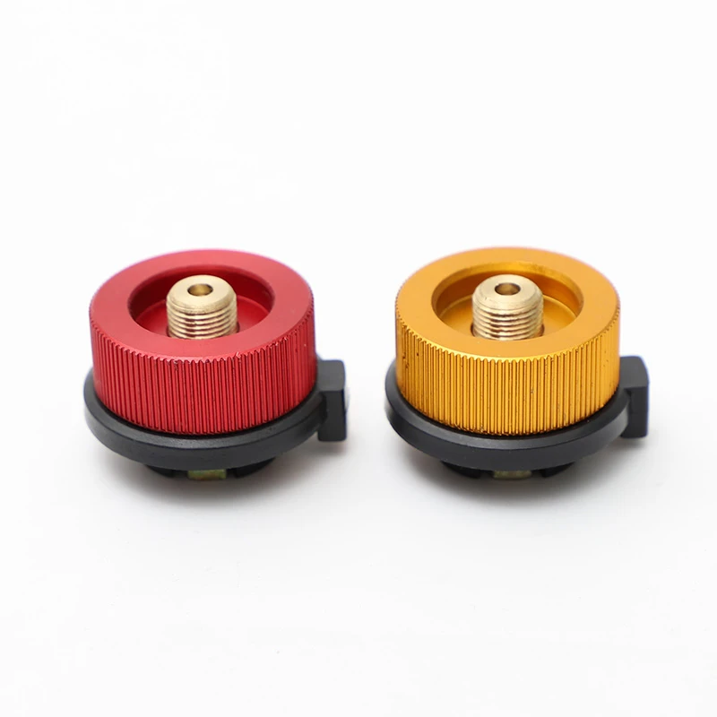 长气瓶转接头户外炉头连接卡式炉罐转接口