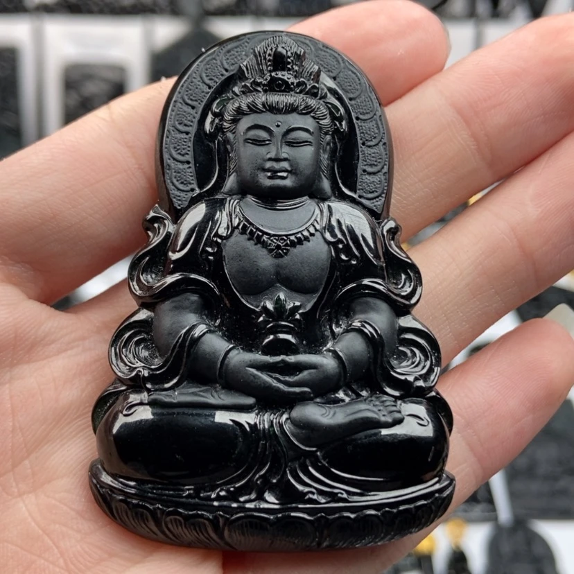 【闪购商品】定制翡翠未镶嵌白****）观音