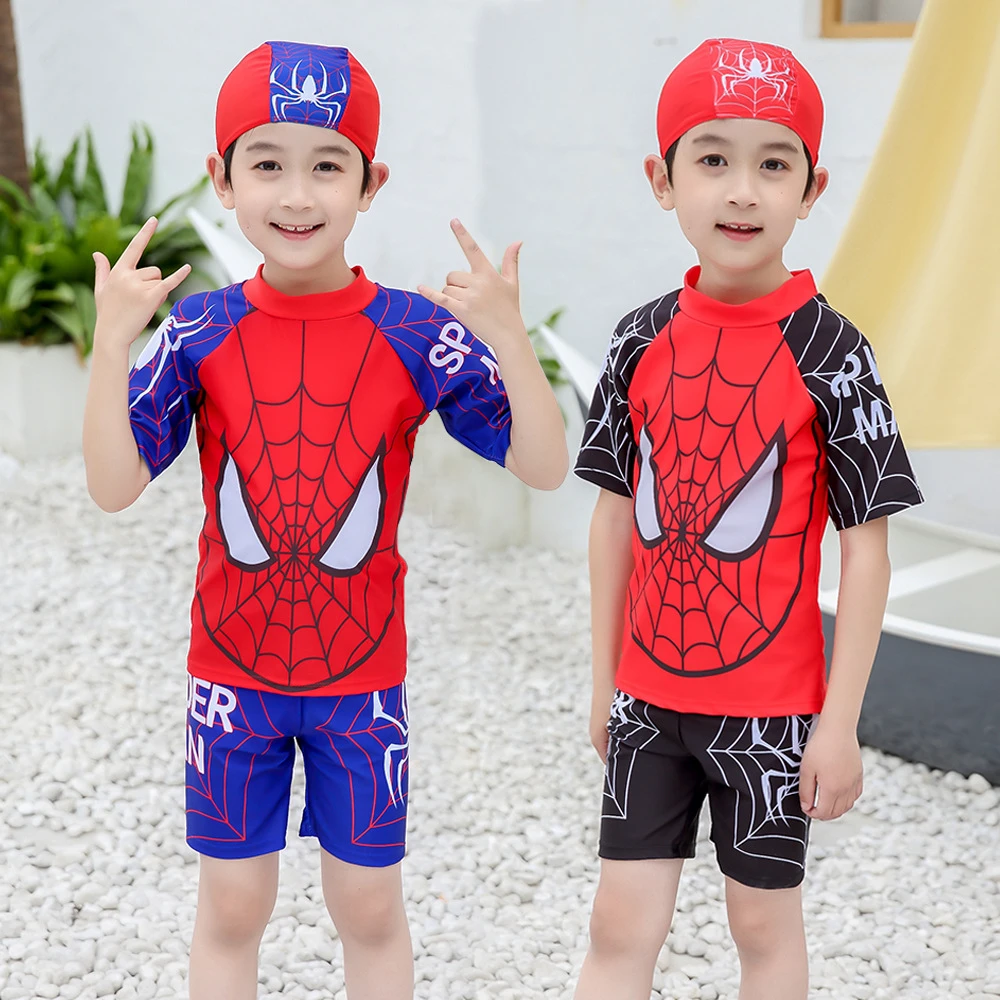 男童游泳必备衣服速干型儿童宝宝男孩卡通泳衣幼儿园宝宝夏季泳裤