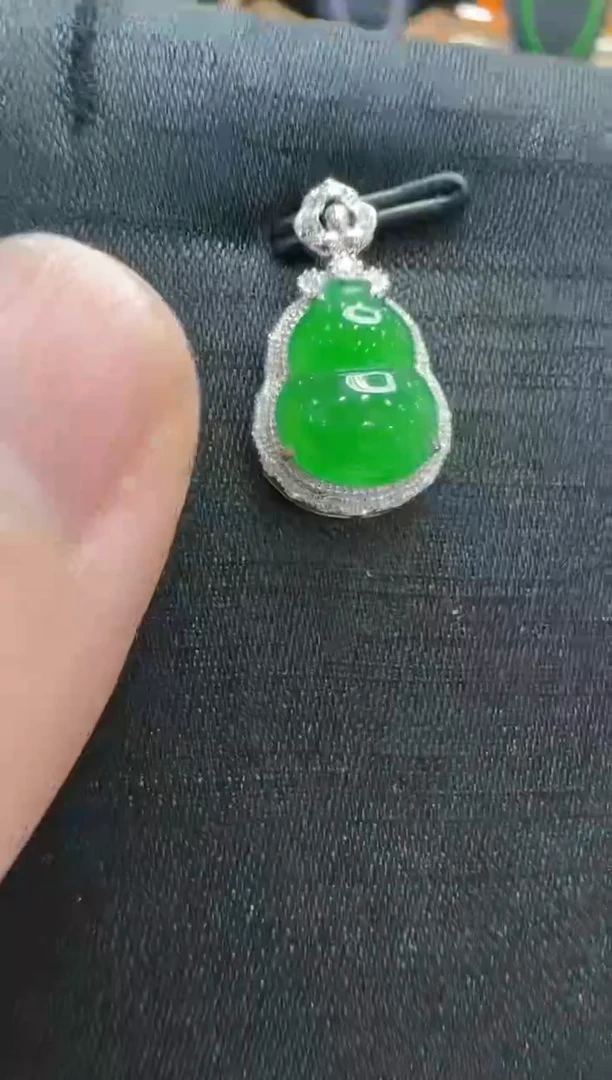 【闪购商品】翡翠颈饰18K金镶嵌多样性团购发一件