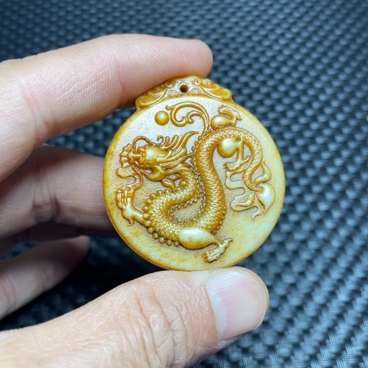 和田玉（糖玉）挂件未镶嵌