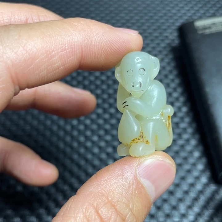 和田玉（糖玉）挂件未镶嵌