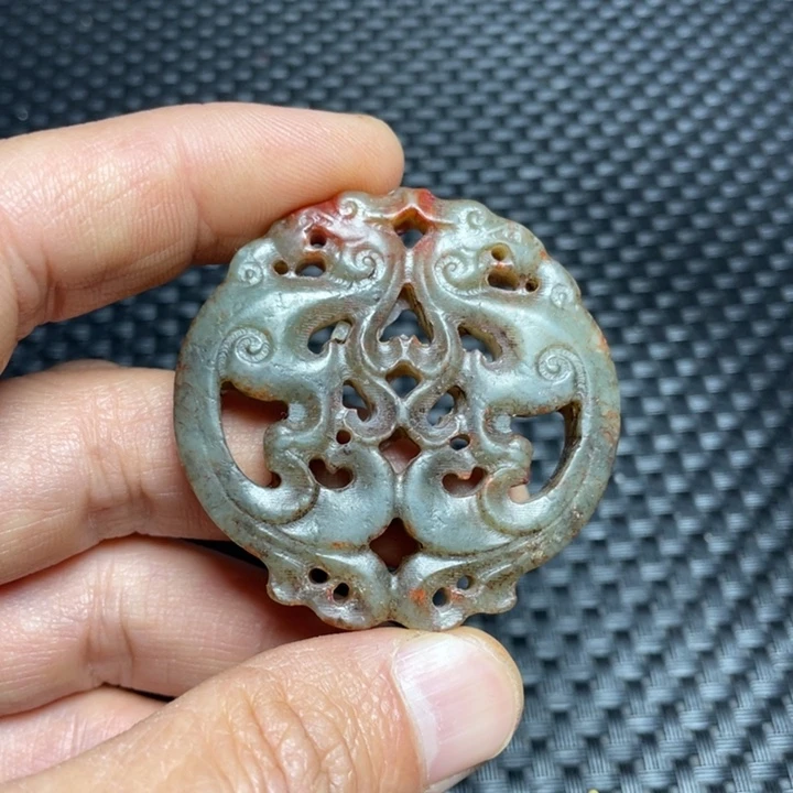 和田玉（糖玉）挂件未镶嵌