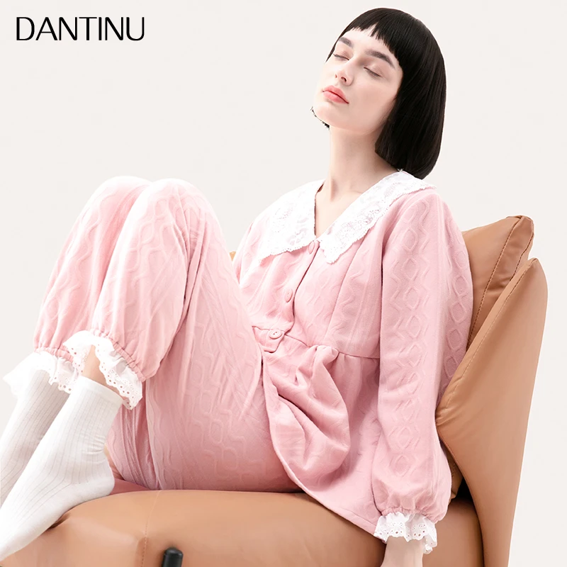 外穿空气棉月子服春秋薄款产妇产后哺乳睡衣女春夏大码出游保暖