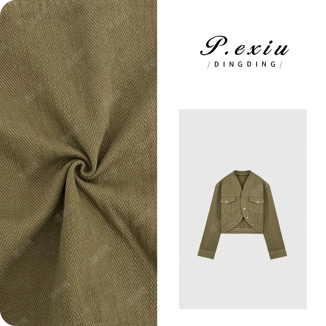 PanYiXiu/潘依绣PanYiXiu/潘依绣100%棉设计款休闲牛仔外套 D6288