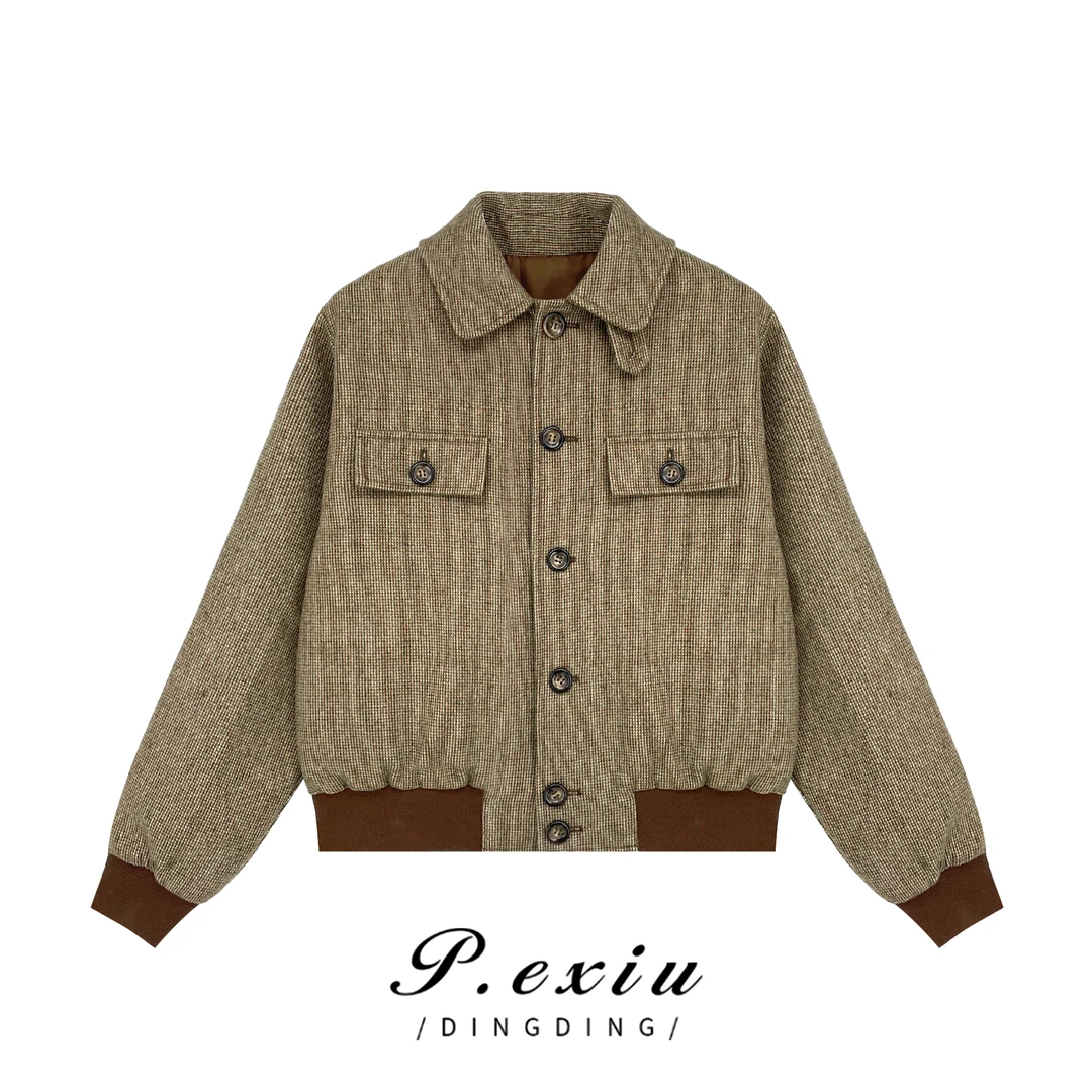 PanYiXiu/潘依绣新经典时髦翻领外套 W-61653