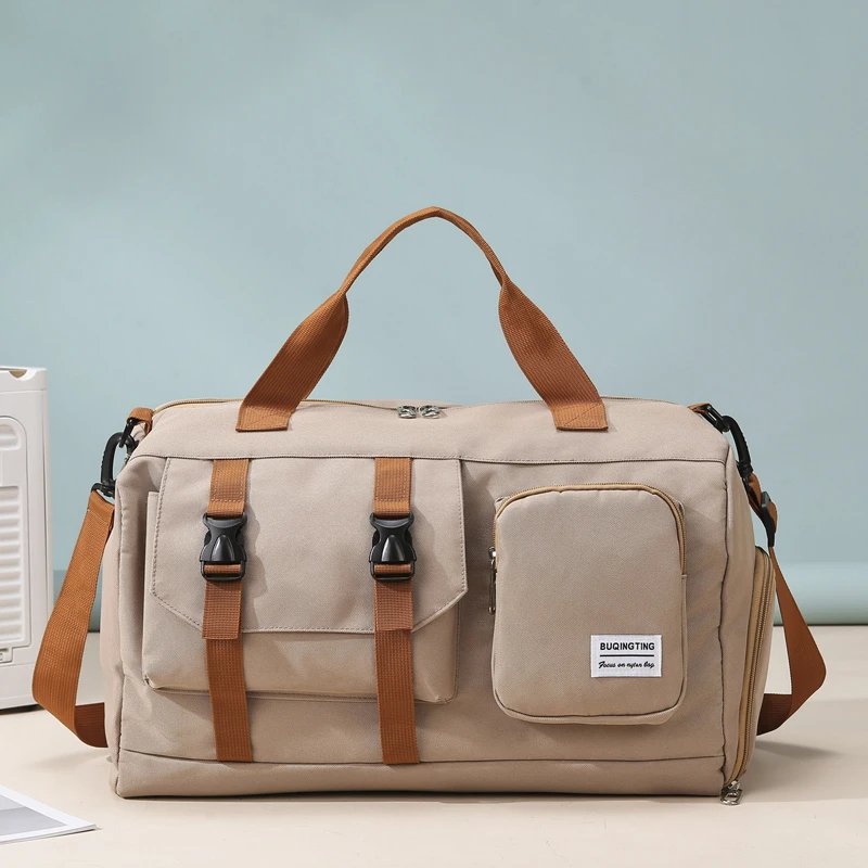 旅行包学生行李包可以放拉杆箱上的初高中返校衣服收纳包袋登机包