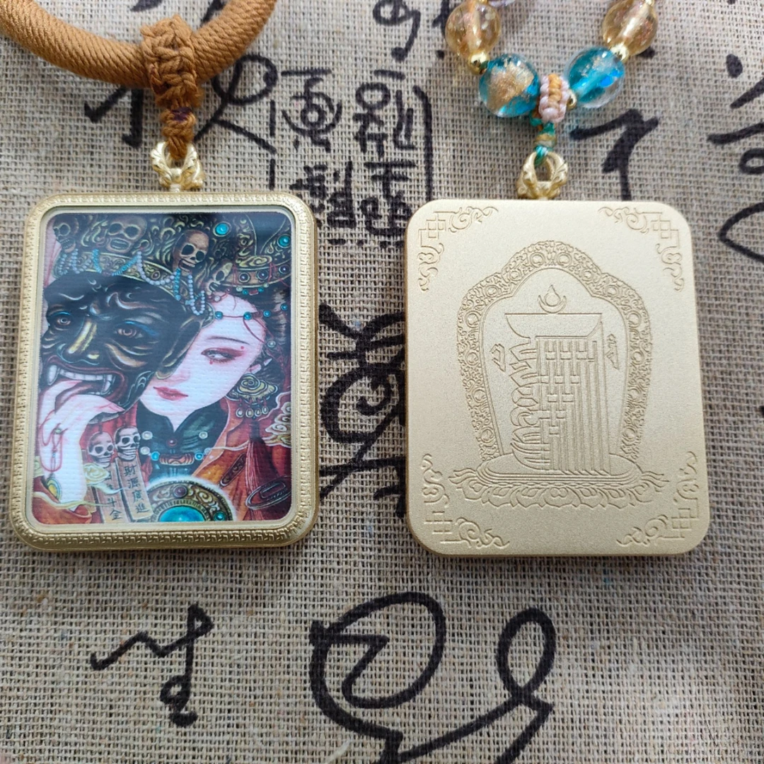 唐卡  单面4*5配重工手编绳 直播间为准