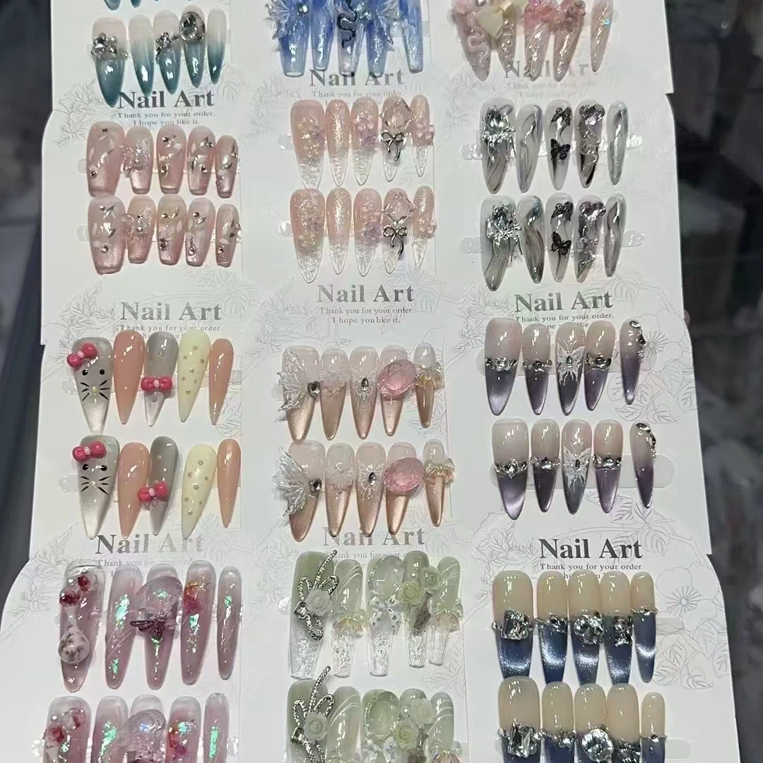 手工穿戴甲一物一拍非播播间勿拍