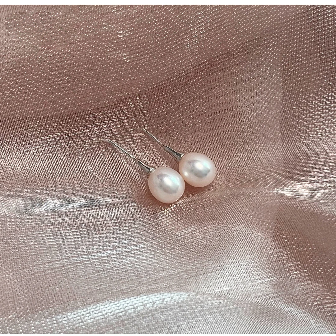 925银耳饰 925银浪漫珠珠耳环Romance时尚优雅轻奢耳环防丢耳挂