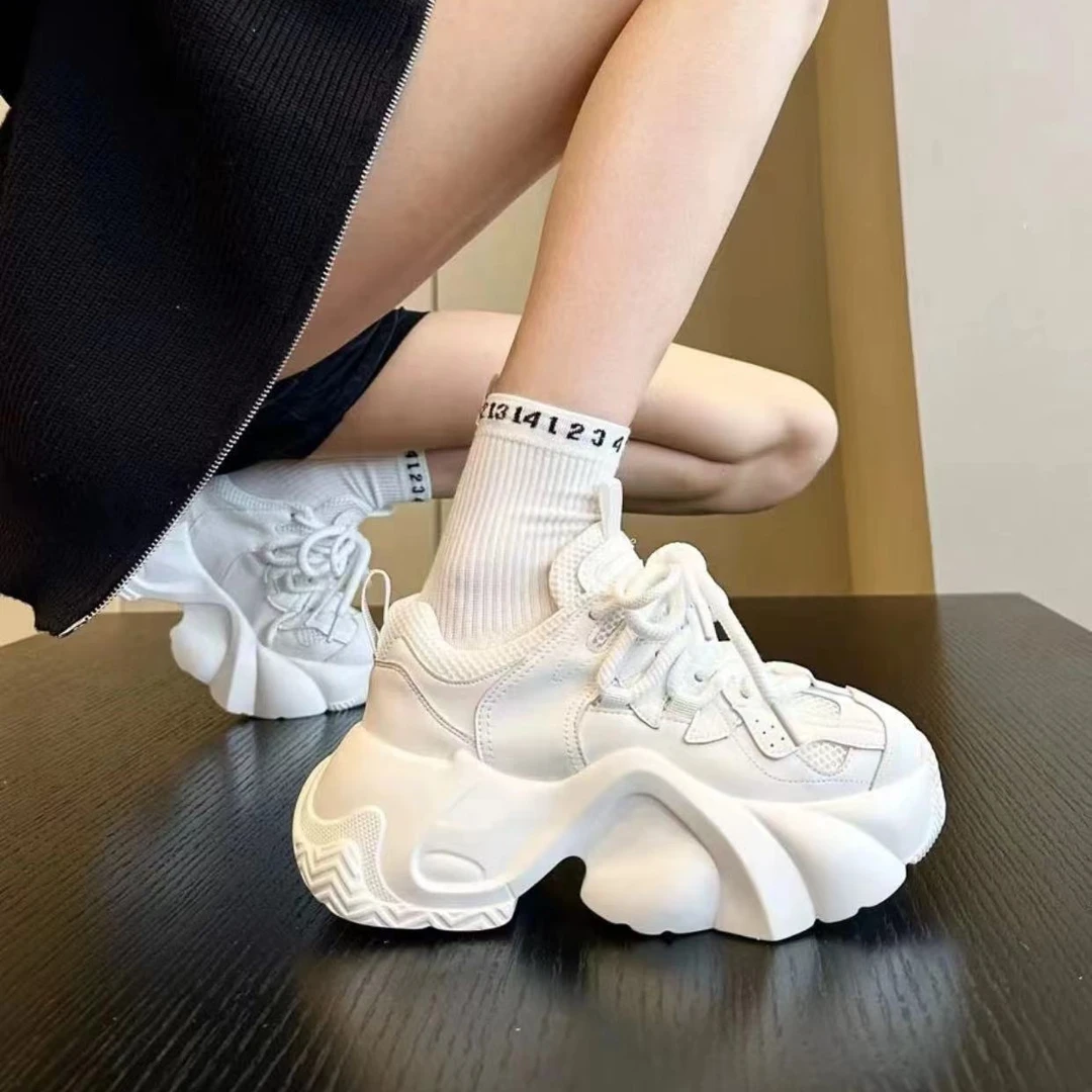 春夏季新款网面透气时尚百搭韩版老爹鞋女insA001--A060