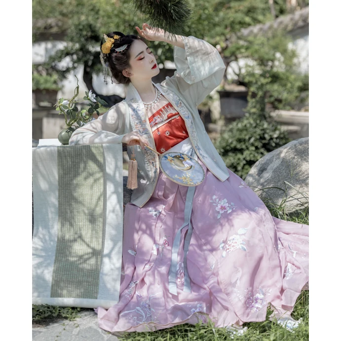 【锦瑟衣庄】十二月令图 宋制汉服 佳期如梦金风玉露 成人汉服