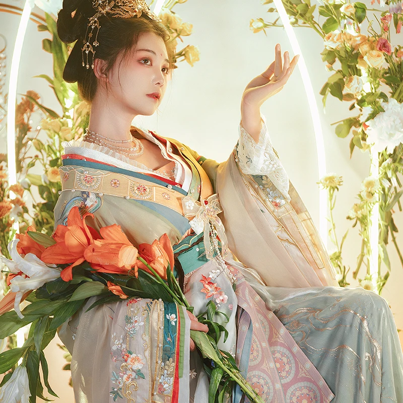 【锦瑟衣庄】 九霄步天歌 微雨 南北朝原创女款汉服 现货危月燕