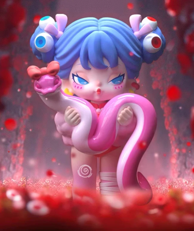 （拆盒）末日乐园系列盲盒潮玩手办
