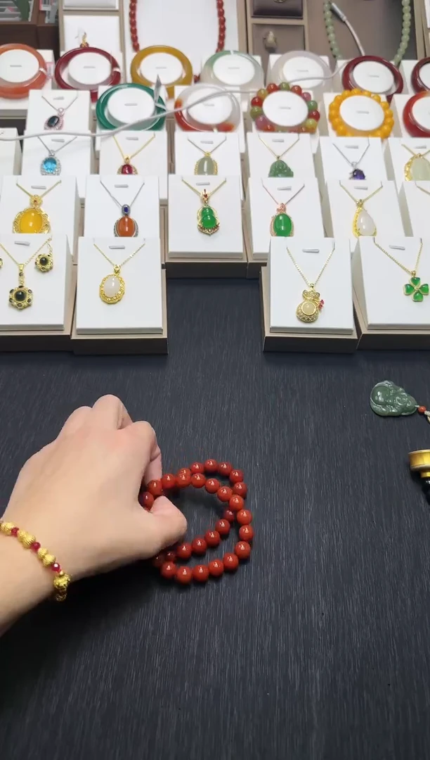 【闪购商品】玛瑙/玉髓手链未镶嵌37多样性发一