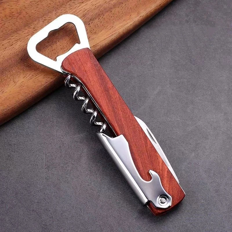 红酒开瓶器家用多功能海马刀葡萄酒啤酒开红酒酒刀起子启瓶器高档