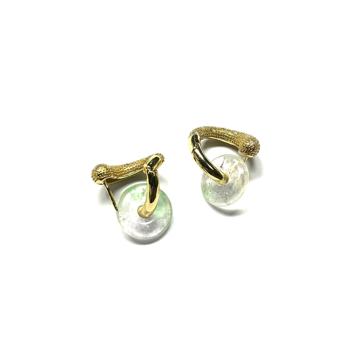 CY185 精美珠宝耳饰 尺寸15*15