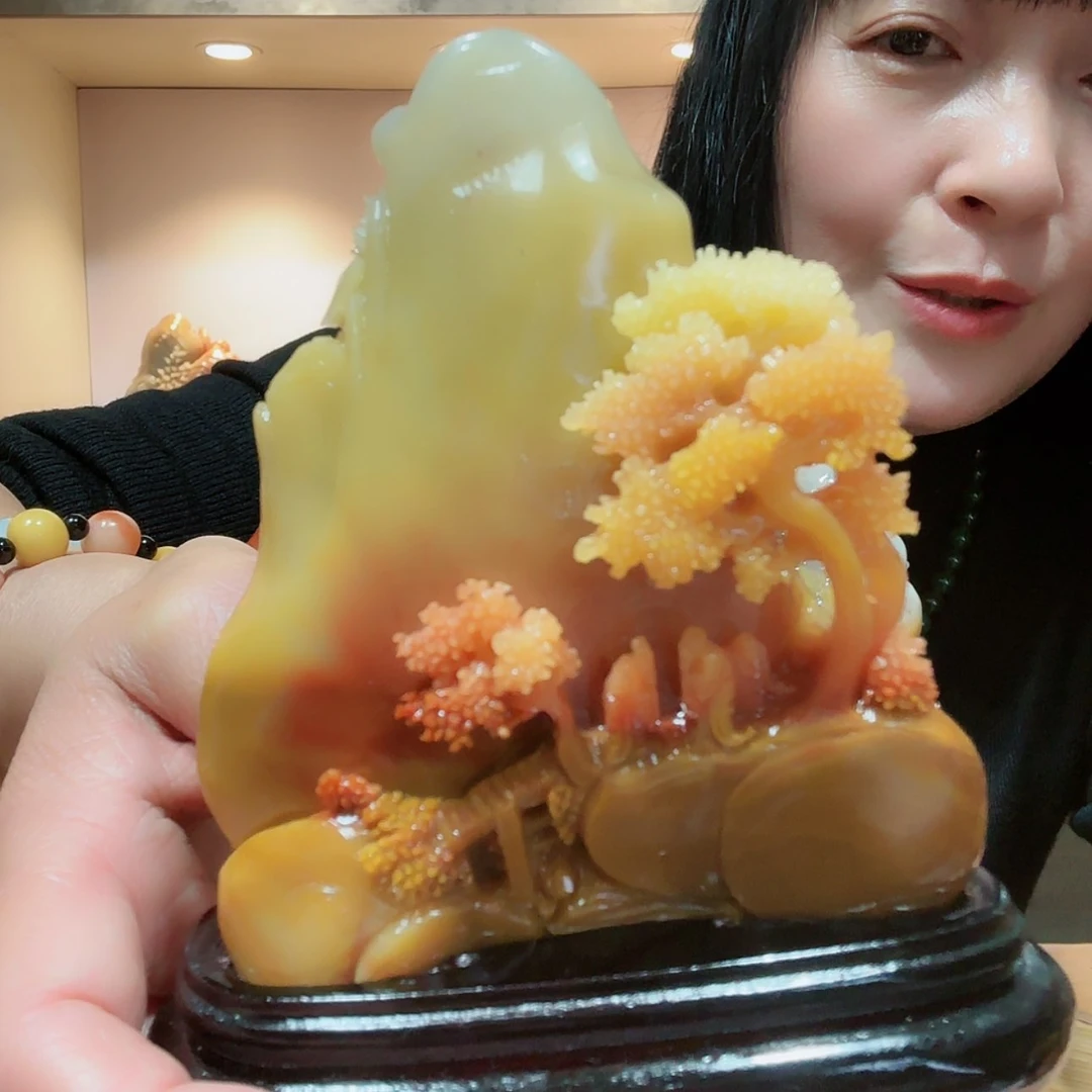 【闪购商品】寿山石叶*盖