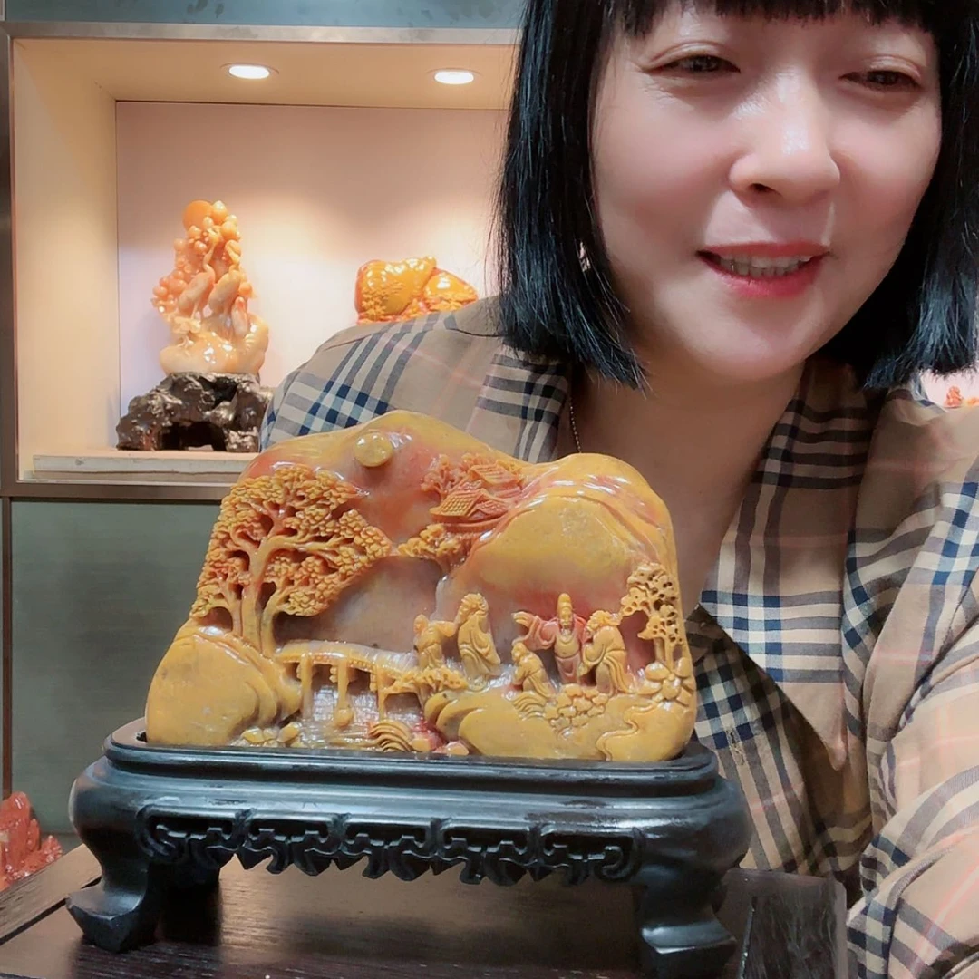 【闪购商品】寿山石吕*?