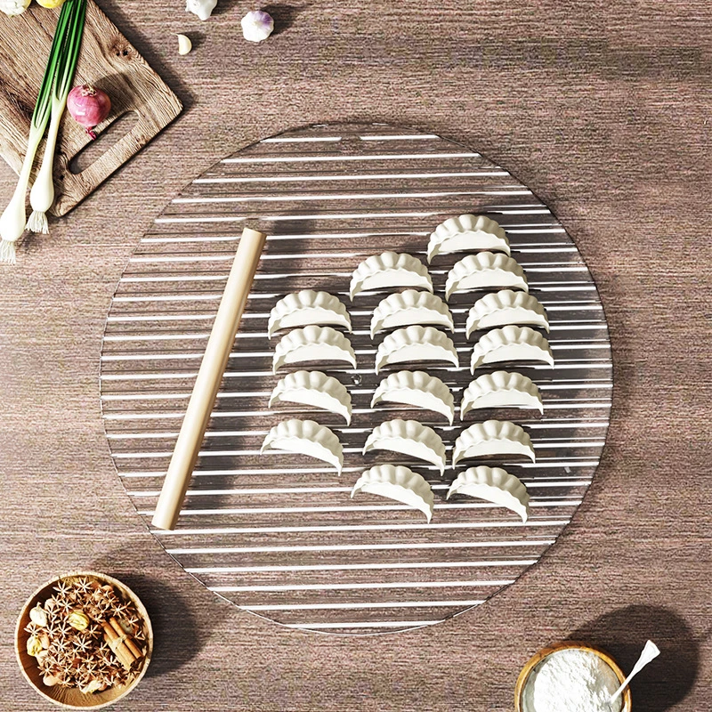简约饺子盘包饺子盖帘放饺子托盘家用饺子垫放置盘火锅备菜盘sjq