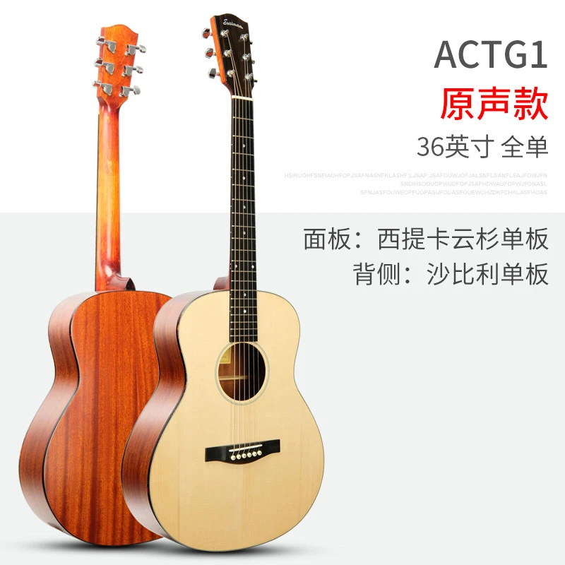 Eastman伊斯特曼ACTG1/2/3全单41寸40电箱民谣木吉他