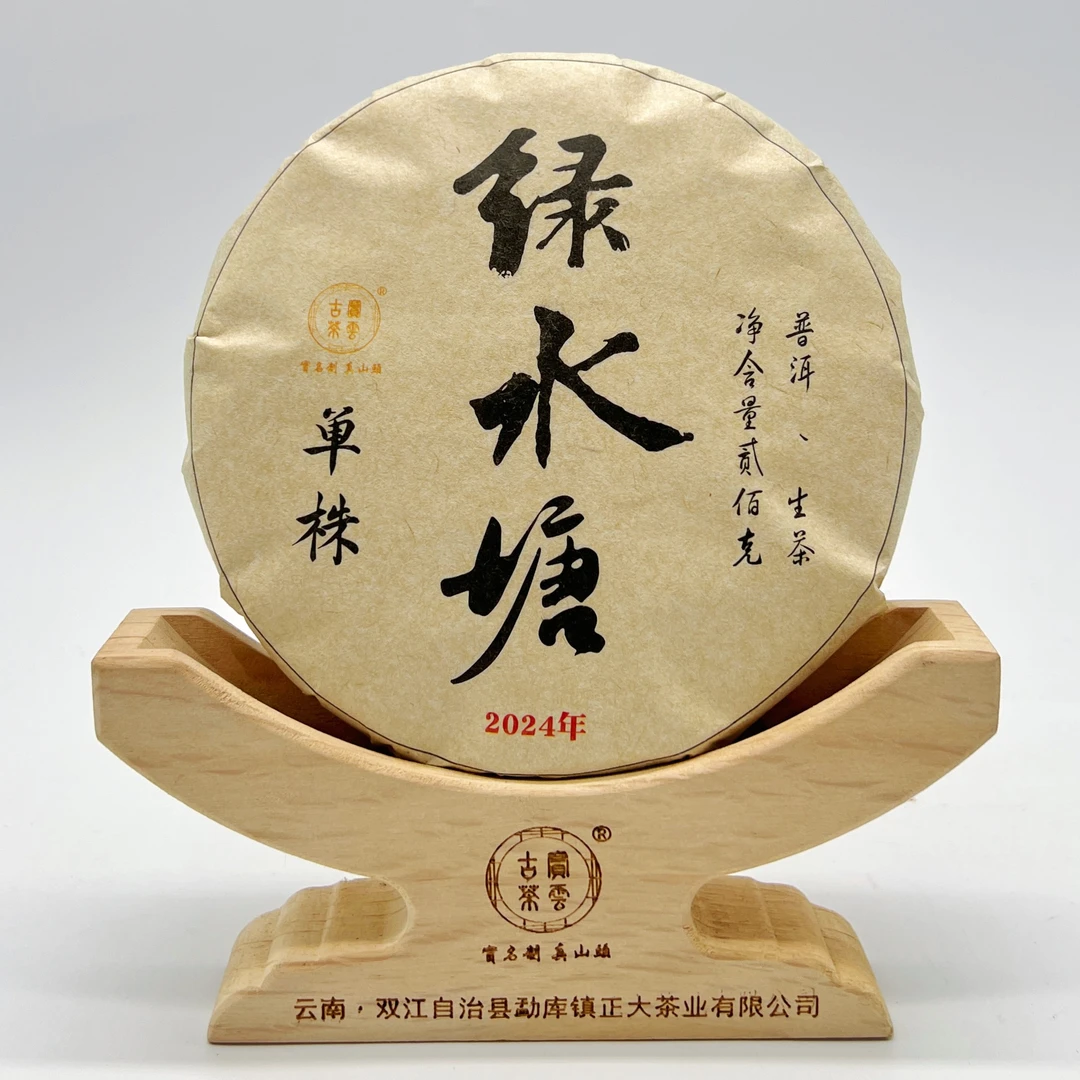 2024绿水塘单株混采秋 普洱茶（生茶）200g 艺术款