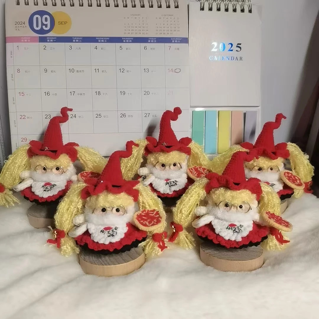 手工毛线针织玩偶diy糖糖兔猪妹