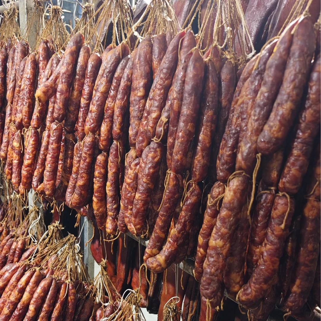 正宗四川土猪腊香肠烟熏香肠