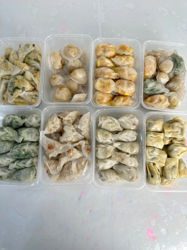 甲子特色手工饺6个口味可混合