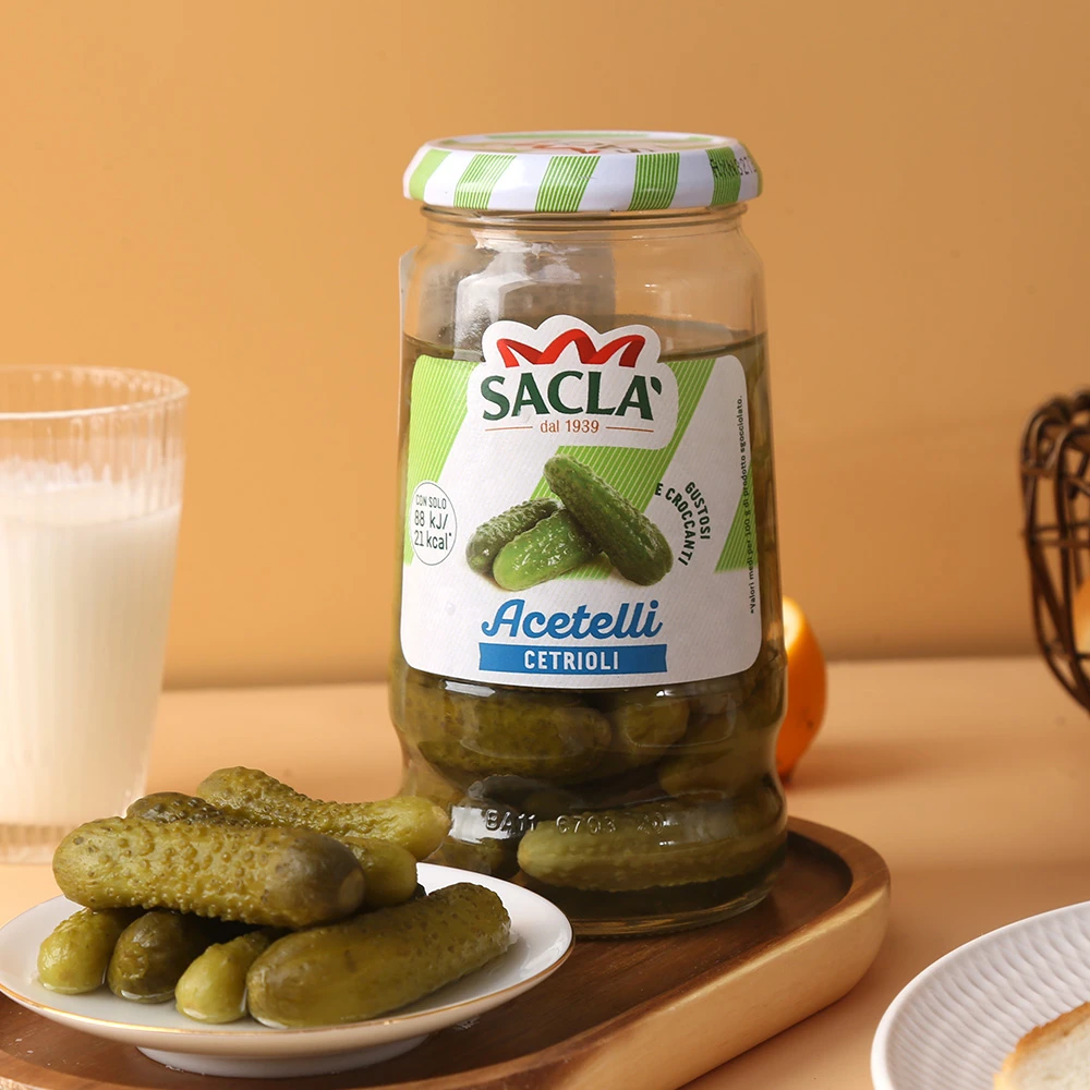 【临期】萨克拉（Sacla）意式酸黄瓜/西班牙无核黑橄榄 轻食汉堡青瓜