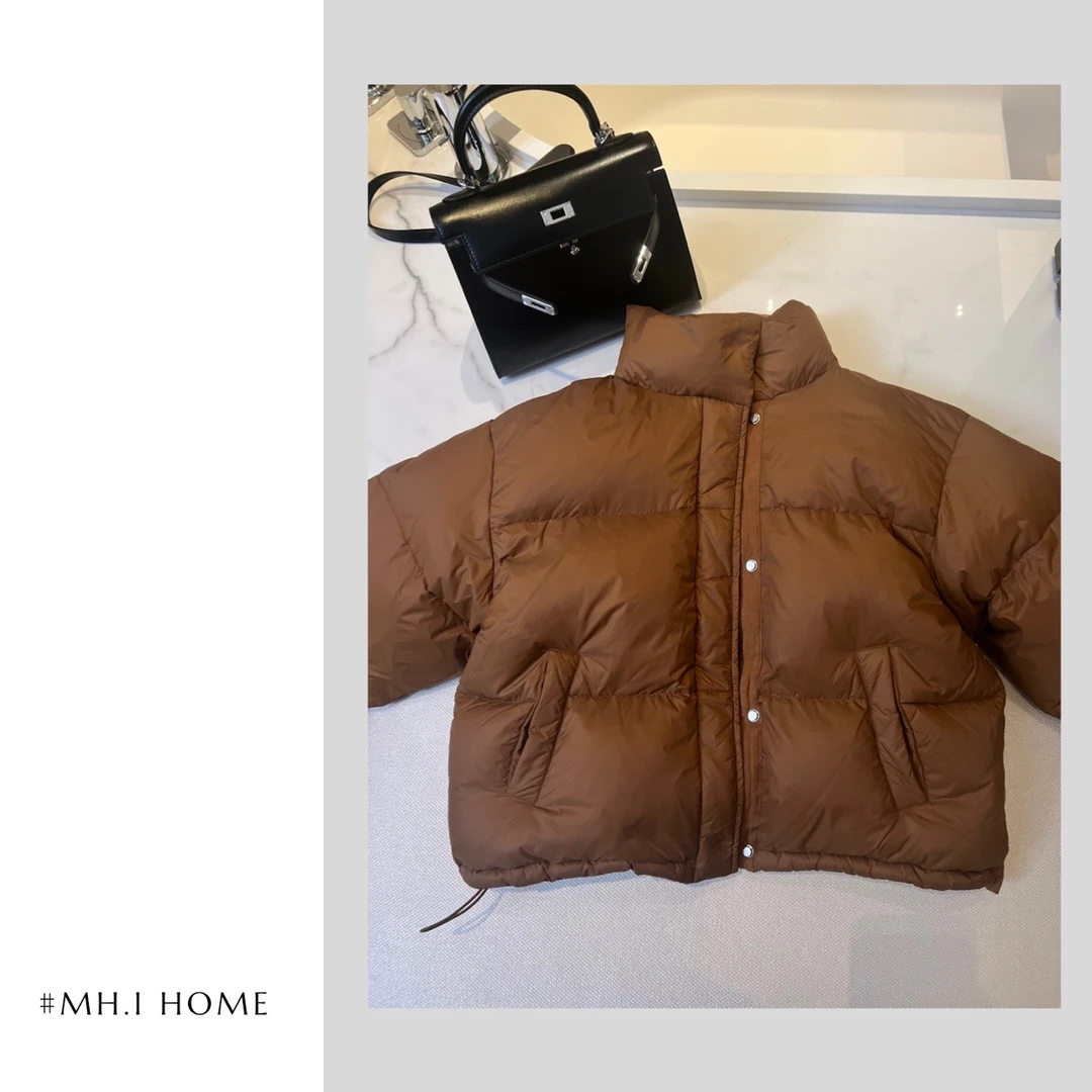 #MH.I HOME【深圳货】美拉德面包服 90白鹅羽绒服