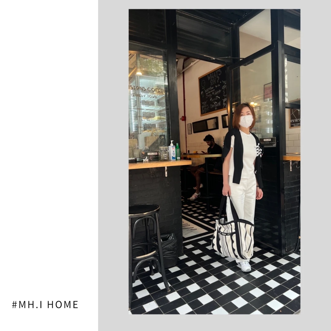 #MH.I HOME 深圳货【华夫格】m*u字母圆领百搭短袖T恤清货NO退NO换