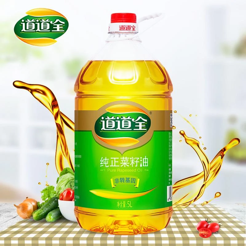 道道全正菜籽油非转基因物理压榨家用食用油菜油笋0g