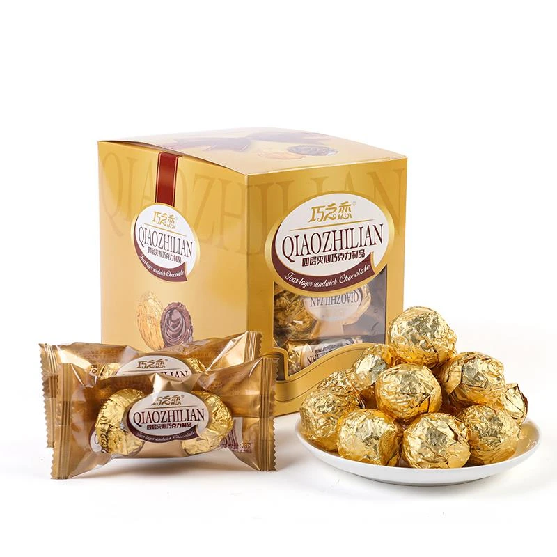 巧之恋金莎球金球巧力金沙巧力球爆浆流心巧力爆浆球小丸子笋0g