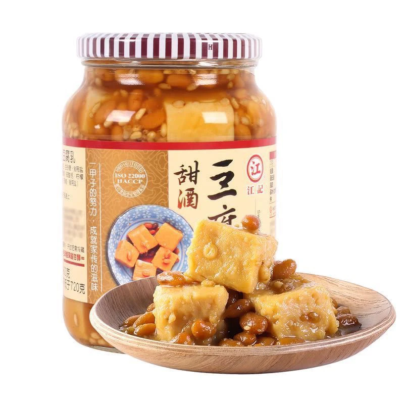 山姆MM江记甜酒豆腐乳900g下饭菜拌饭拌面酱火锅蘸料稀饭佐餐....