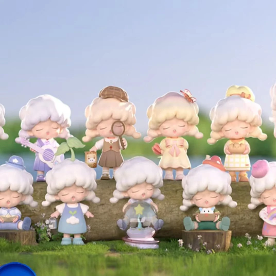 【现场拆】新款正版YUMO自在生长系列手办潮玩盲盒