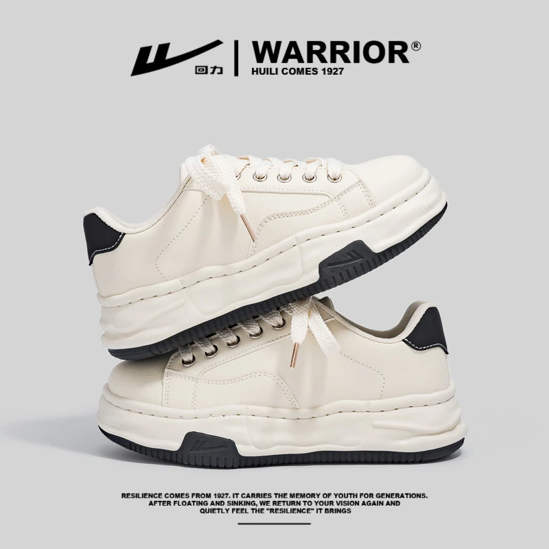Warrior/回力厚底溶解小白鞋女鞋A-A爆款秋款运动鞋板鞋WBN0592