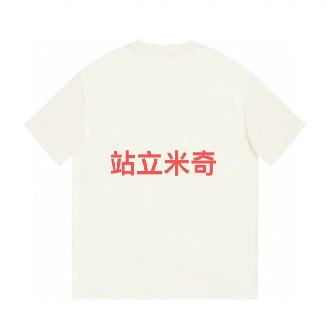 ML·沈闹闹 站立米奇 宽松百搭休闲大版短袖-T037