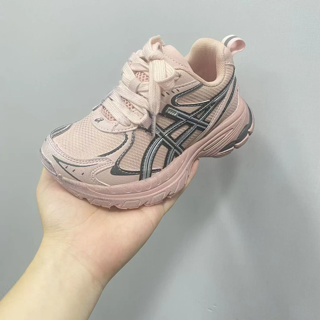 2024秋款儿童鞋女童时尚老爹鞋儿童防滑耐穿运动鞋