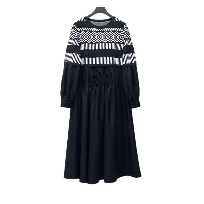 S·DEER圣迪奥正品女士高端设计师轻奢时尚百搭连衣裙S234Z1257