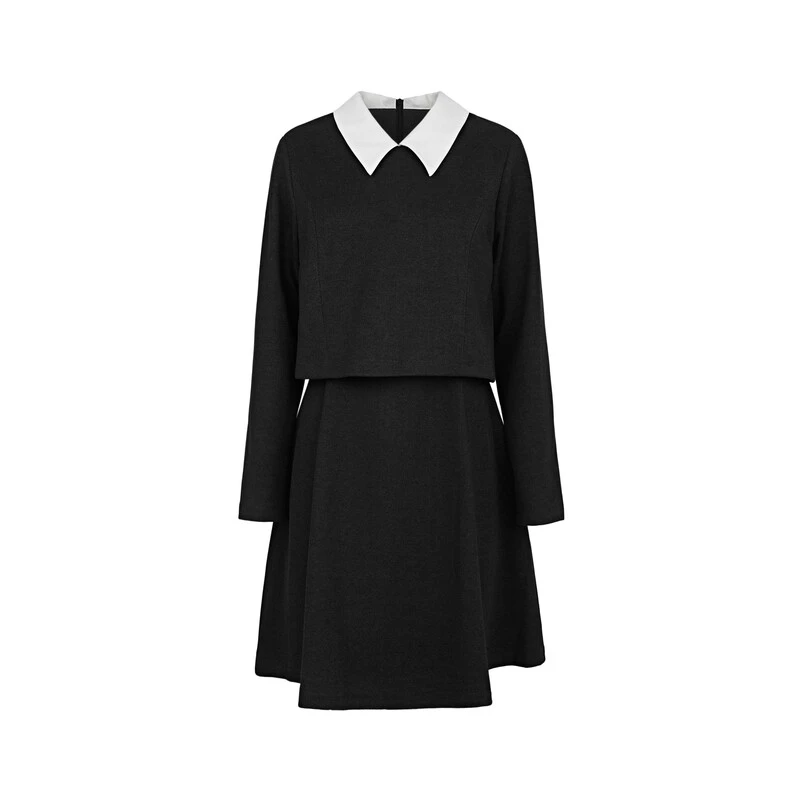 S·DEER圣迪奥polo领气质休闲通勤时尚百搭简约连衣裙S234Z1266