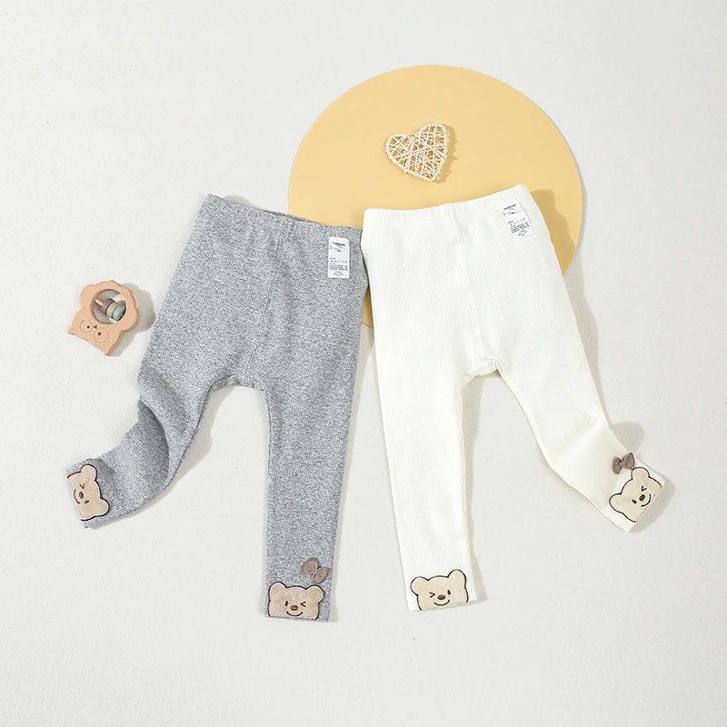 婴儿大pp裤春秋装2025新款男女童休闲外穿长裤秋季宝宝百搭束脚裤