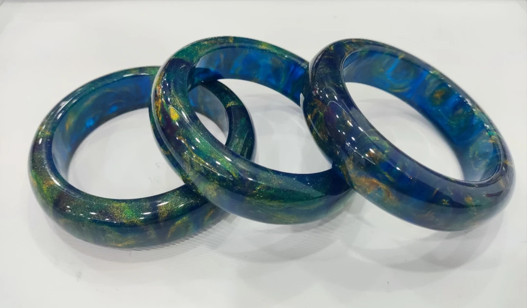 S级典藏鎏金至纯天玄脂手镯 多样性发其一