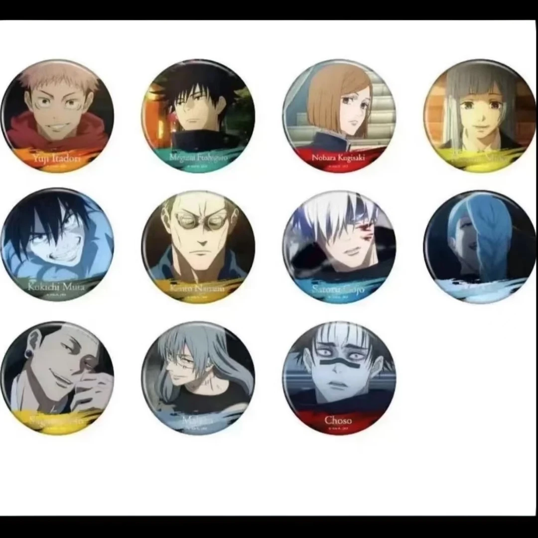 【咒术回战】第四弹浮雕吧唧直拍 盲盒（默认代拆）