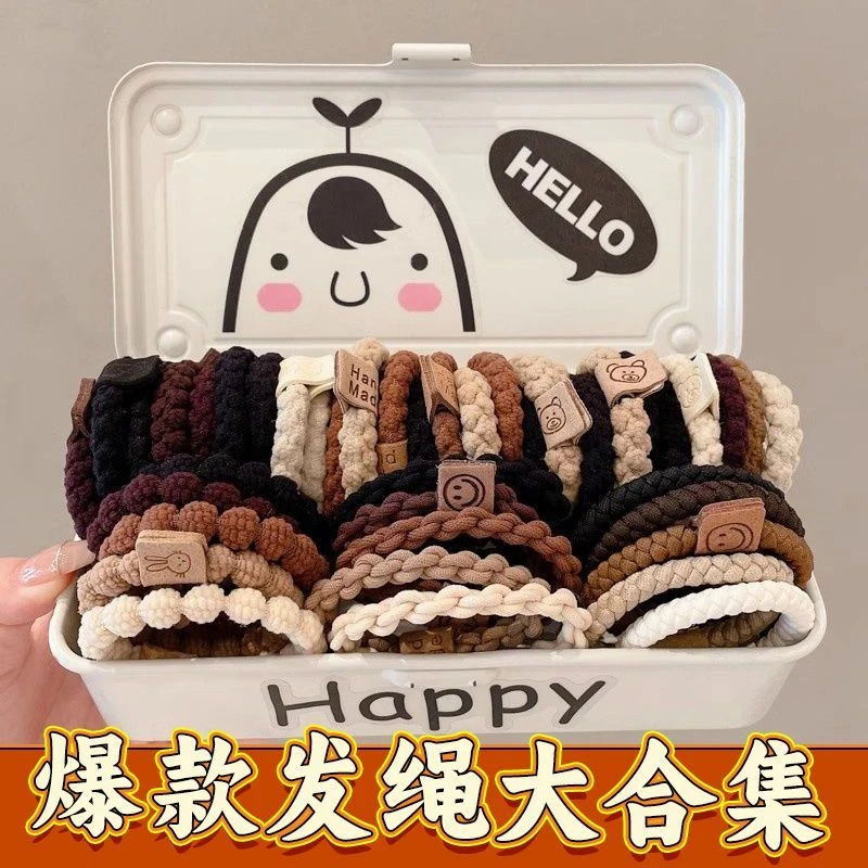 福利抢！头绳发绳皮筋混装可爱头绳气质成人高百搭马尾韩版头绳