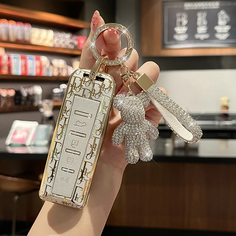 长城魏牌拿铁钥匙套蓝山摩卡魏派VV5VV6VV7 WEY坦克300车包扣壳女