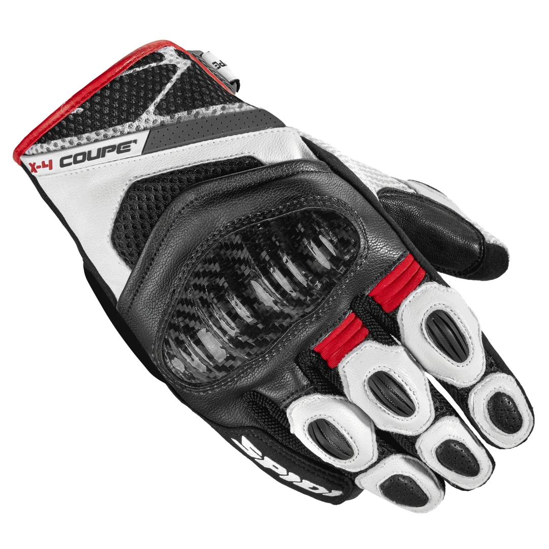 意大利SPIDI摩托车手套X-4 COUPE'系列夏季网眼碳纤维保护C80