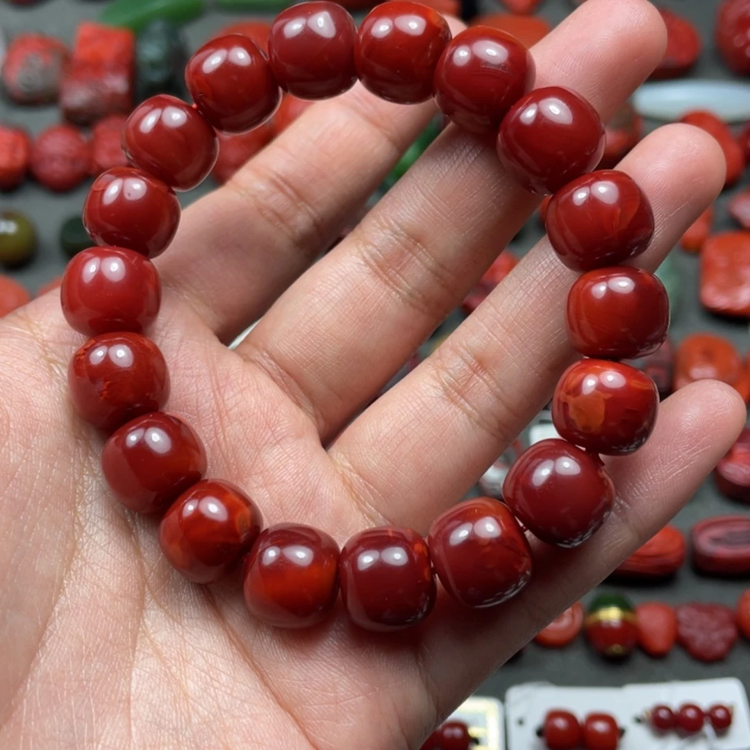 【闪购商品】南红玛瑙配饰未镶嵌悟*12mm